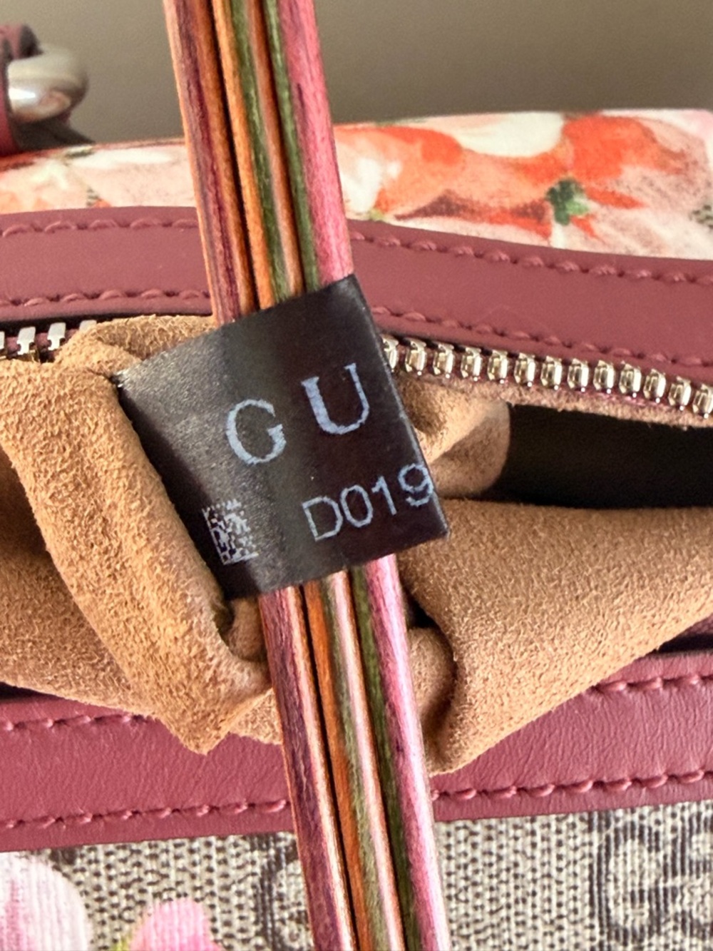 AUTHENTIC 🌸GUCCI™️ Blooms🌸 BOSTON bag👜 - Picture 10 of 14